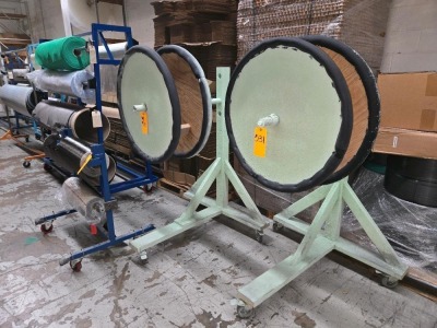LOT ROLLING MATERIAL CARTS