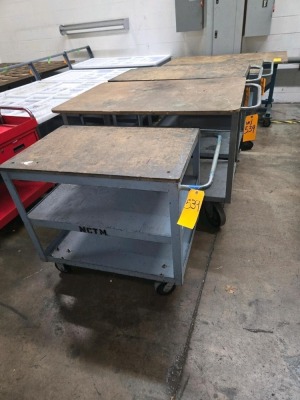 LOT ROLLING CARTS