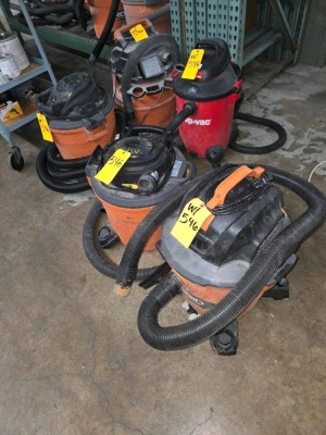 LOT SHOP VACUUMS