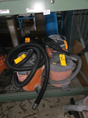 LOT SHOP VACUUMS