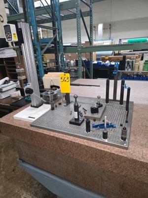 LOT PRECISION INSPECTION EQUIPMENT WITH MARK-10 M3-500 FORCE GAGE
