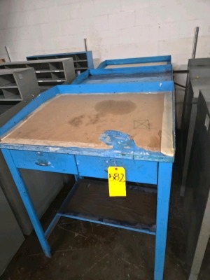 LOT OF FORMANS DESKS