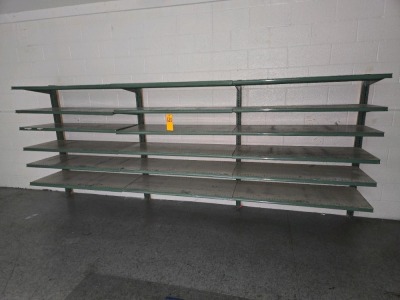 LOT STEEL SHELVING SYSTEM