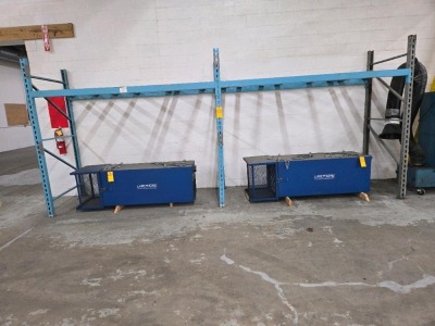 LOT PALLET RACK-NO DUST COLLECTORS