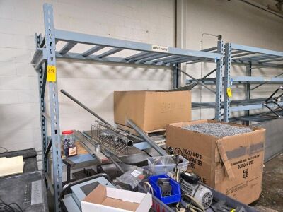 LOT PALLET RACK-NO CONTENTS