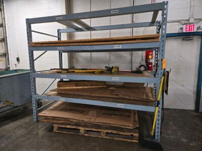 LOT PALLET RACK-CONTENTS