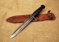 Unmarked combat knife